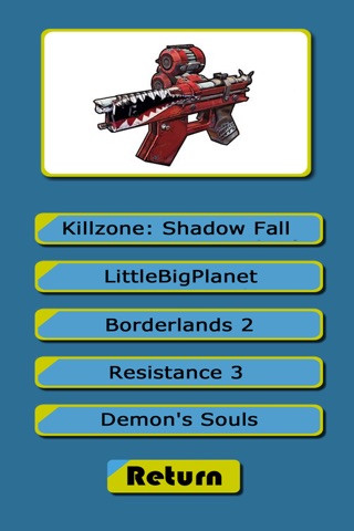 Weapons of Playstation Quiz screenshot 2