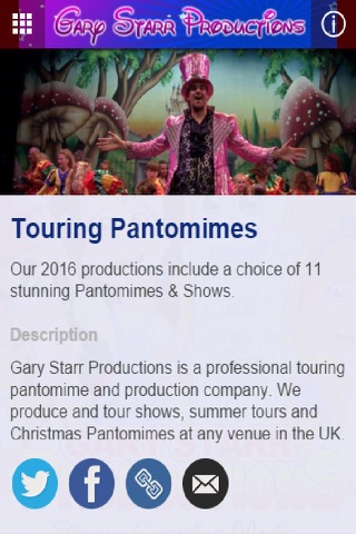 GARY STARR PANTOMIMES screenshot 2
