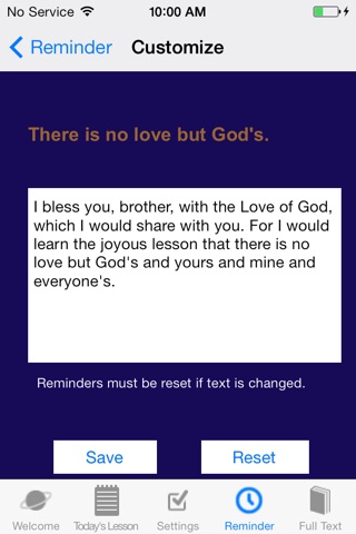 ACIM Remind screenshot 3