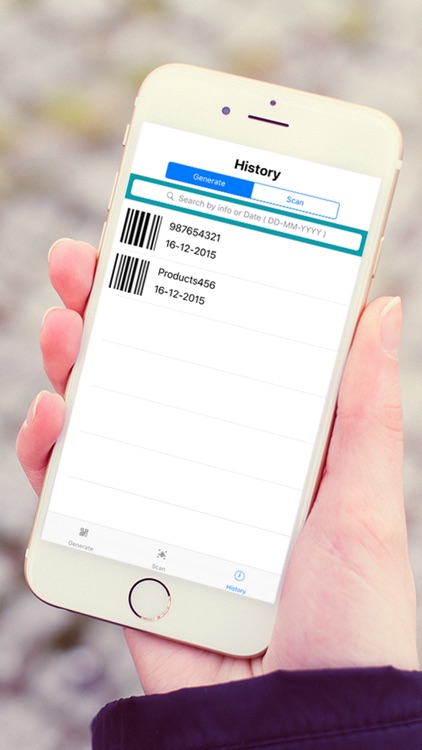 Barcode Reader For:Generate & Scan  All QR/Barcode