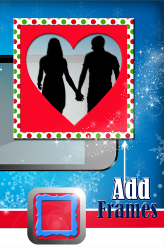 Winter Theme Collage Maker – Combine Photos with New Year Pic Frames and Grids screenshot 3