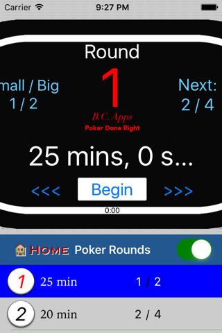 Poker Setup & Timer: Texas Hold'em screenshot 4