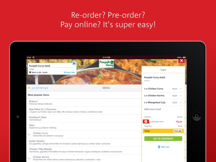 Lieferheld - Delicious food delivery service for i screenshot-3