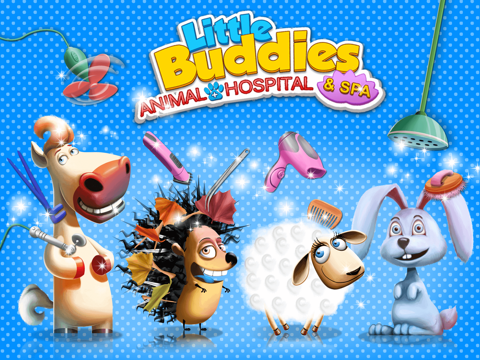 Игра Little Buddies Animal Hospital 2 - Pet Dentist, Doctor Care & Spa Makeover