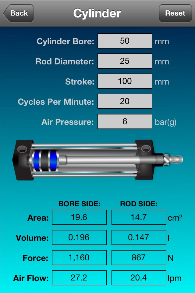 Pneumatic Cylinder screenshot 4