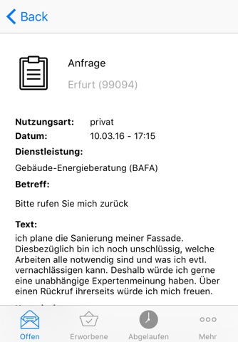 Energieberater Auftragsmanager screenshot 4