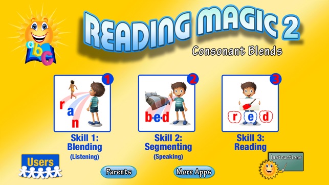 READING MAGIC 2-Learning to Read Consonant Blends Through Ad(圖2)-速報App