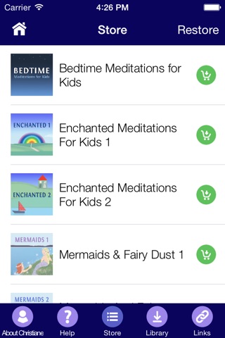 Sleep Meditations for Kids screenshot 2