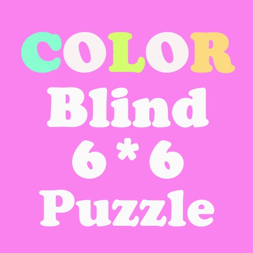 Are You Clever? Color Blind 6X6 Puzzle icon