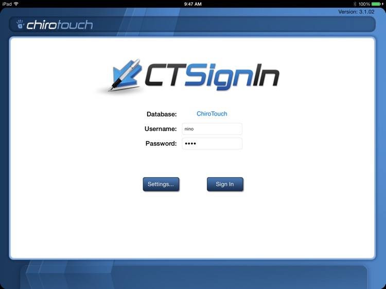 CT Sign-In Mobile 6.3