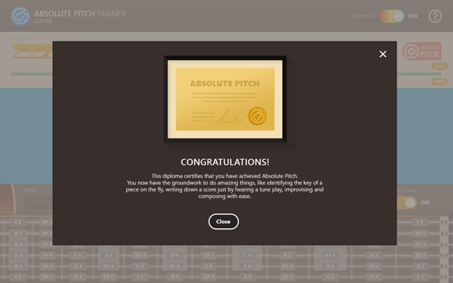 Absolute Pitch Trainer for guitar(圖4)-速報App