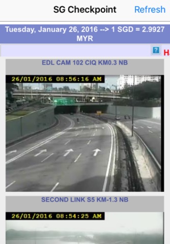 Singapore Checkpoint Traffic screenshot 4