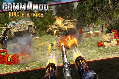 Commando Jungle Strike screenshot 2