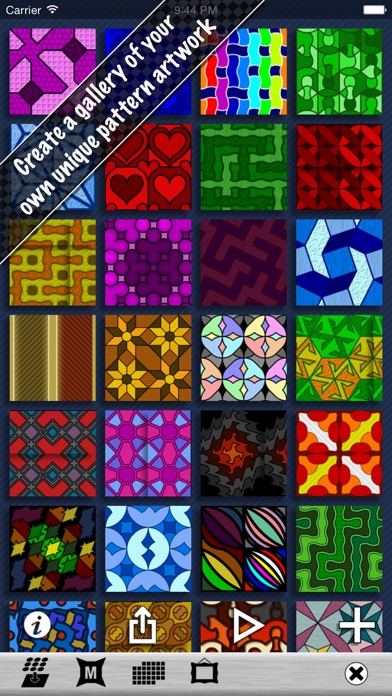 How to cancel & delete Pattern Artist - Easily Create Patterns, Wallpaper and Abstract Art from iphone & ipad 1