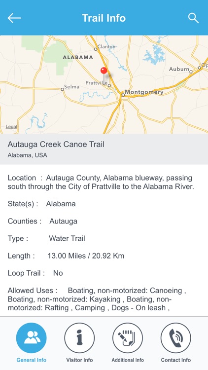 Alabama Recreation Trails