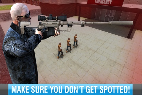 Traffic Hunter Sniper: City road killer shooting in racing games screenshot 2