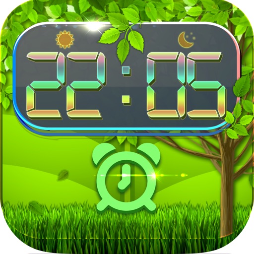 iClock – Nature : Alarm Clock Wallpapers , Frames & Quotes Maker For Pro