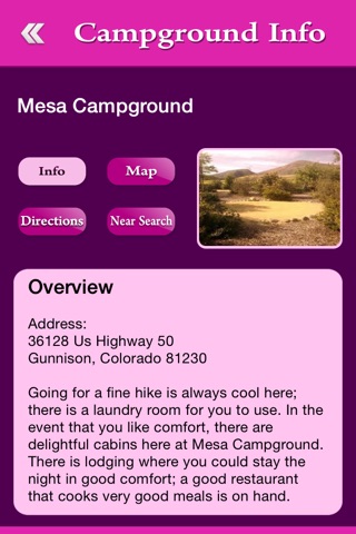 Colorado Campgrounds and RV Parks screenshot 3