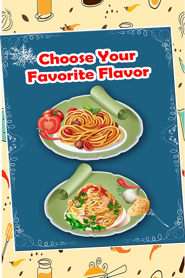 Spaghetti Maker – Little kids cook Chinese food in this cooking fever game screenshot 2