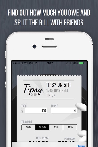 Tipsy on 5th | Tip Calculator screenshot 2