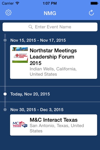 Northstar Meetings Group Events App screenshot 2