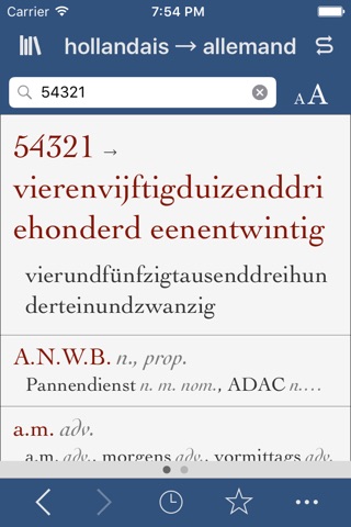 Ultralingua Dutch-German screenshot 3