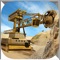 Diamond Mine excavator 3D : Construction Quarry Haul Truck Driver