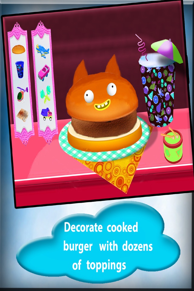 Burger Maker Chef Cooking Game screenshot 2