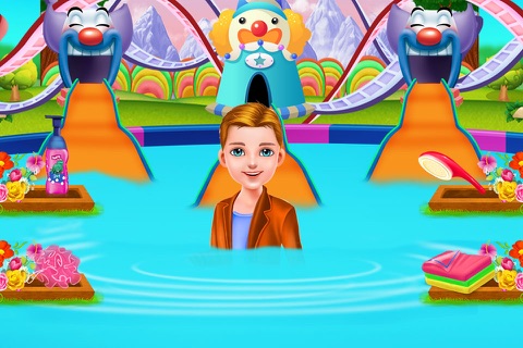 Waterpark Kids Adventure fishing baby games screenshot 2