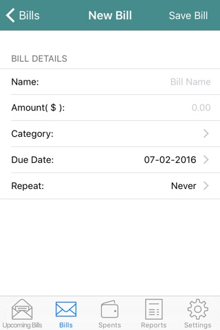 Bill Logger - Track Bills and Expenses screenshot 3