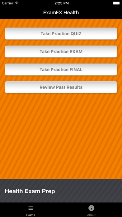 How to cancel & delete ExamFX Health Exam Prep from iphone & ipad 1