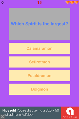 Trivia for DIGIMON - Super Fan Quiz for DIGIMON - Collector's Edition screenshot 4