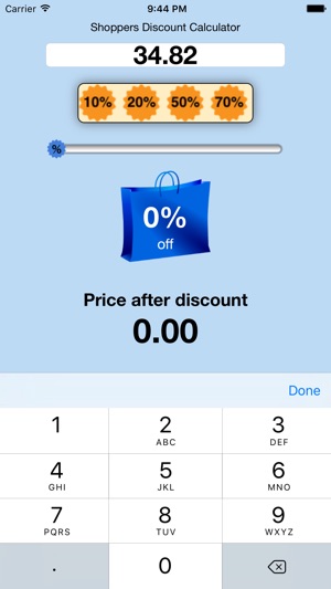 Shoppers Percentage Discount Calculator(圖3)-速報App