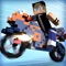 Blocky Motorbikes . Crazy GP Motorbike Racing Game for Kids 3D