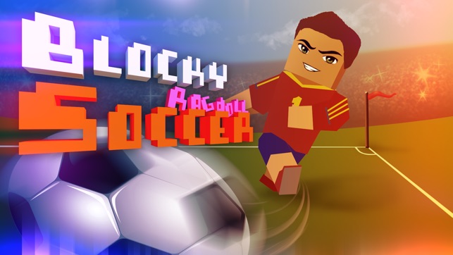 Blocky Ragdoll Soccer - Multi Football Goal Striker & Supper(圖1)-速報App