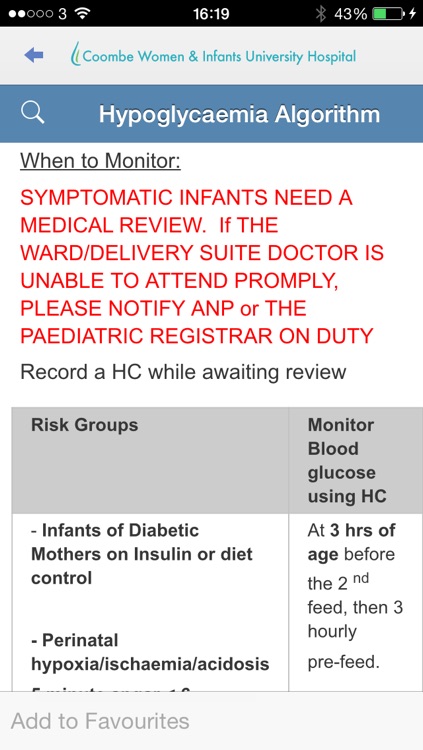 Coombe Women & Infants Hospital Neonatal Guidelines screenshot-4