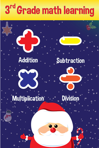 3rd Grade Math multiplication and division learning for kids screenshot 3
