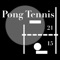 Pong Tennis a tennis game for the whole Family