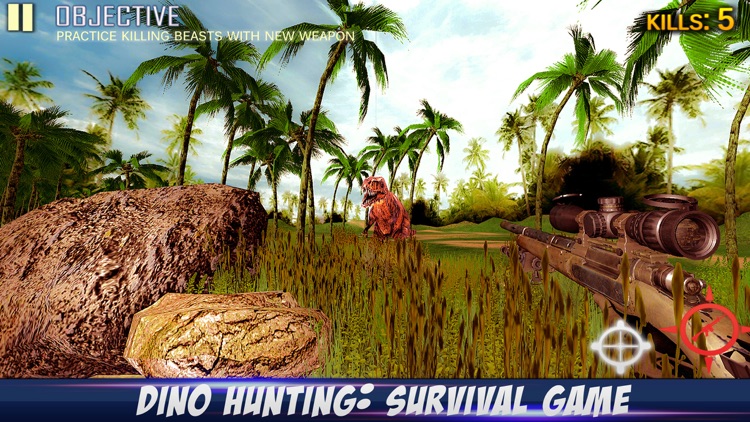 Dino Hunting Survival Game 3D - Hungry Dinosaur in African Jungle screenshot-3