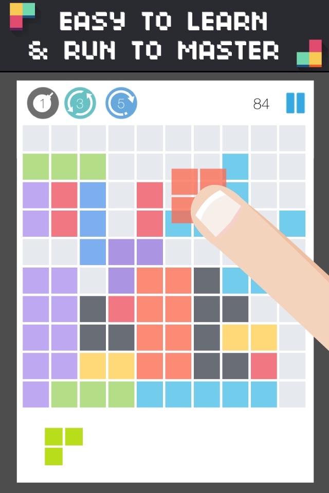 1 Block Launcher Squares screenshot 4
