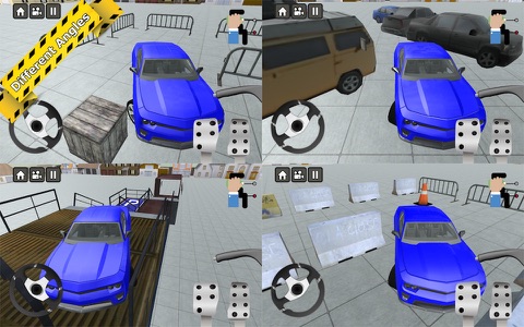 Modern American Car Park Simulation 3D 2016 screenshot 4
