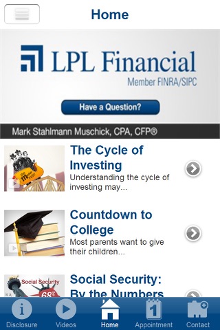 LPL Financial - LPLmyCFO screenshot 2