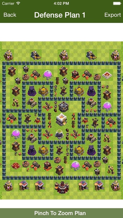 Layout for COC