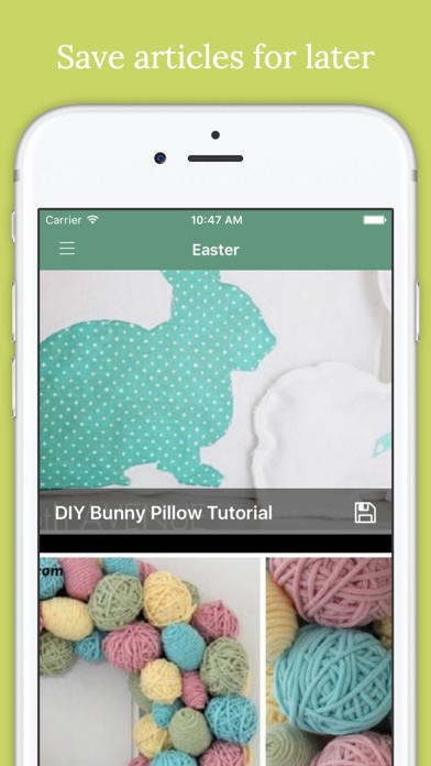 How to cancel & delete Easter DIY Tutorials Free from iphone & ipad 3