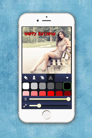 Birthday Photo Frames – Write Or Draw Your Wishes And Make Cute Happy B'day Cards With Pic Editor screenshot 4