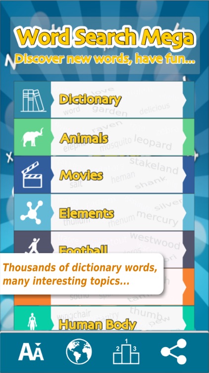 Word Search Mega Puzzle screenshot-3