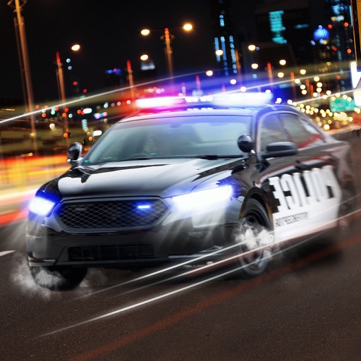 Simulator Driver COP Car 3D Icon