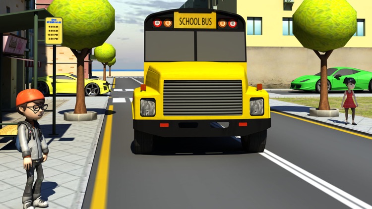 kids School Bus driver Parking Free Best Simulator Game screenshot-3