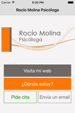 Rocío Molina Psicología screenshot 3