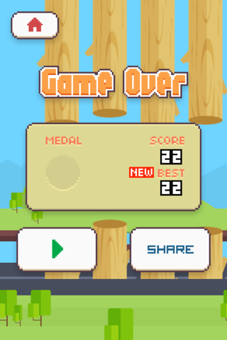 Crossy Bird - Endless Arcade Flappy screenshot 4